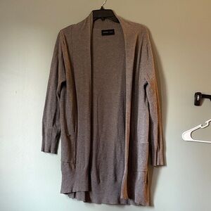 Alexander + David Women's Gray Open Front Cardigan